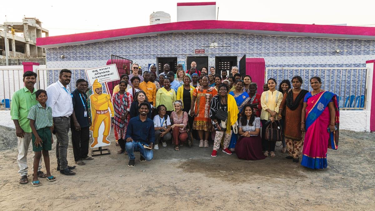 स्वच्छता मॉडल की पूरी श्रृंखला का अध्ययन करने के लिए अफ्रीकी प्रतिनिधिमंडल ने तमिलनाडु का दौरा किया