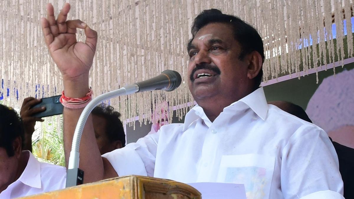 AIADMK में कोई भी कार्यकर्ता ऊंचे पदों पर पहुंच सकता है: पलानीस्वामी