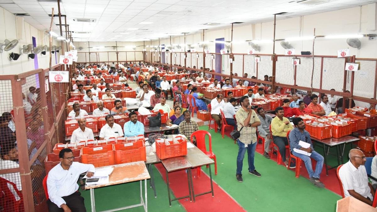 जेएनटीयू अनंतपुर में एमएलसी वोटों की गिनती के लिए तैयारियां पूरी