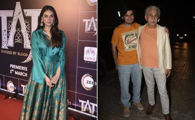 ताज में: रक्त जांच से विभाजित, नसीरुद्दीन शाह-विवान, अदिति राव हैदरी और अन्य सेलेब्स