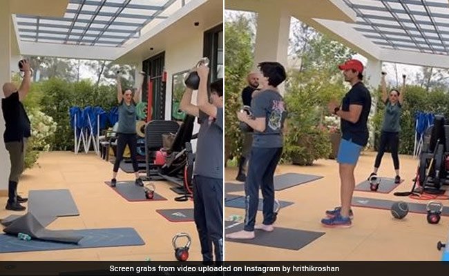 होली 2023: ऋतिक रोशन, पूर्व पत्नी सुज़ैन खान और गिरोह ने 'रंग' को एक कसरत के लिए छोड़ दिया