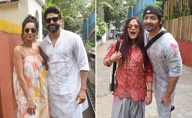 होली 2023: जावेद अख्तर की वार्षिक पार्टी में फरहान-शिबानी, ऋचा-अली और अन्य