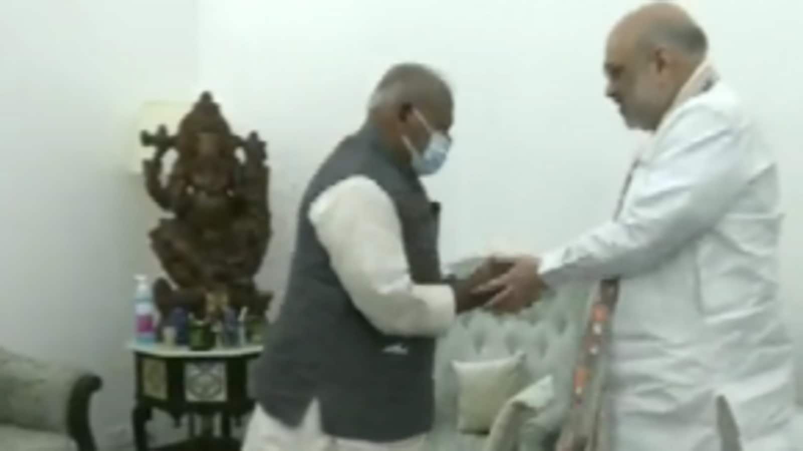 दिल्ली में अमित शाह से मिले नीतीश कुमार के सहयोगी जीतन मांझी, गठबंधन की अफवाहों का किया खंडन