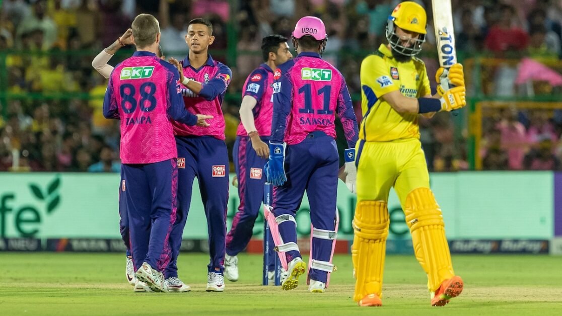 IPL 2023: यशस्वी जायसवाल, एडम ज़म्पा ने राजस्थान रॉयल्स को चेन्नई सुपर किंग्स पर 32 रन की व्यापक जीत दिलाई |  क्रिकेट खबर