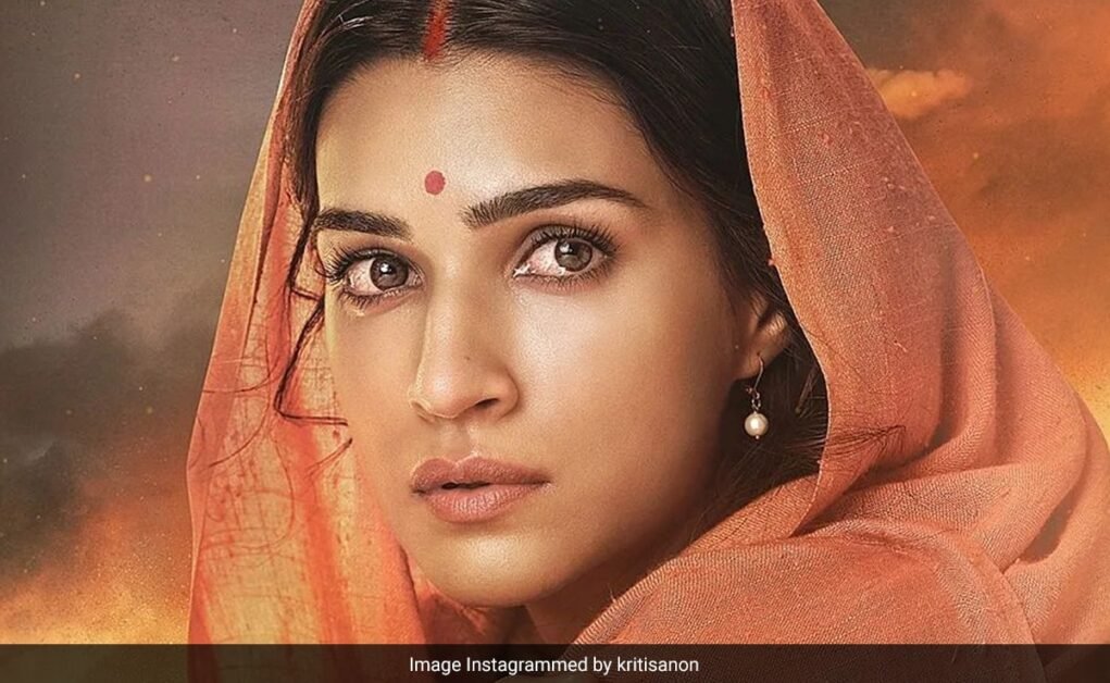 आदिपुरुष: कृति सनोन को नए पोस्टर में जानकी के रूप में पेश कर रहे हैं