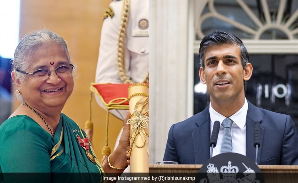 'गर्व दिवस': सास सुधा मूर्ति को पद्म भूषण मिलने पर ब्रिटेन के पीएम ऋषि सुनक