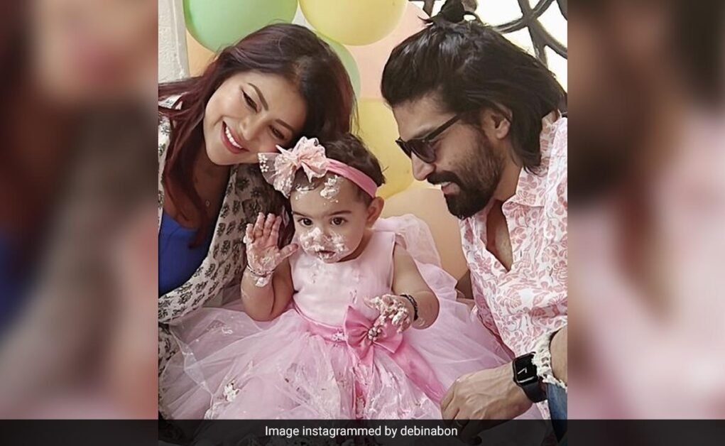 गुरमीत चौधरी और देबिना बनर्जी ने कुछ इस तरह मनाया बेटी लियाना का पहला बर्थडे