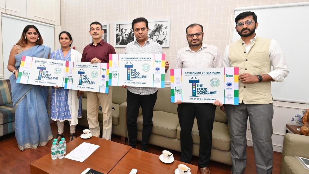 टीएस सरकार।  28 अप्रैल से दो दिवसीय फूड कॉन्क्लेव की मेजबानी करने के लिए