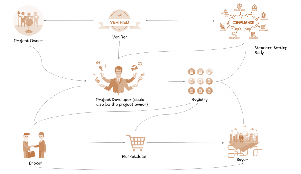 डिकोडिंग कार्बन बाजार: लेनदेन के जाल में बिचौलियों की भूमिका