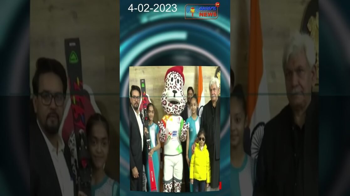 Jammu and Kashmir: Union Sports Minister Anurag Thakur and  Lieutenant Governor Manoj Sinha launch..