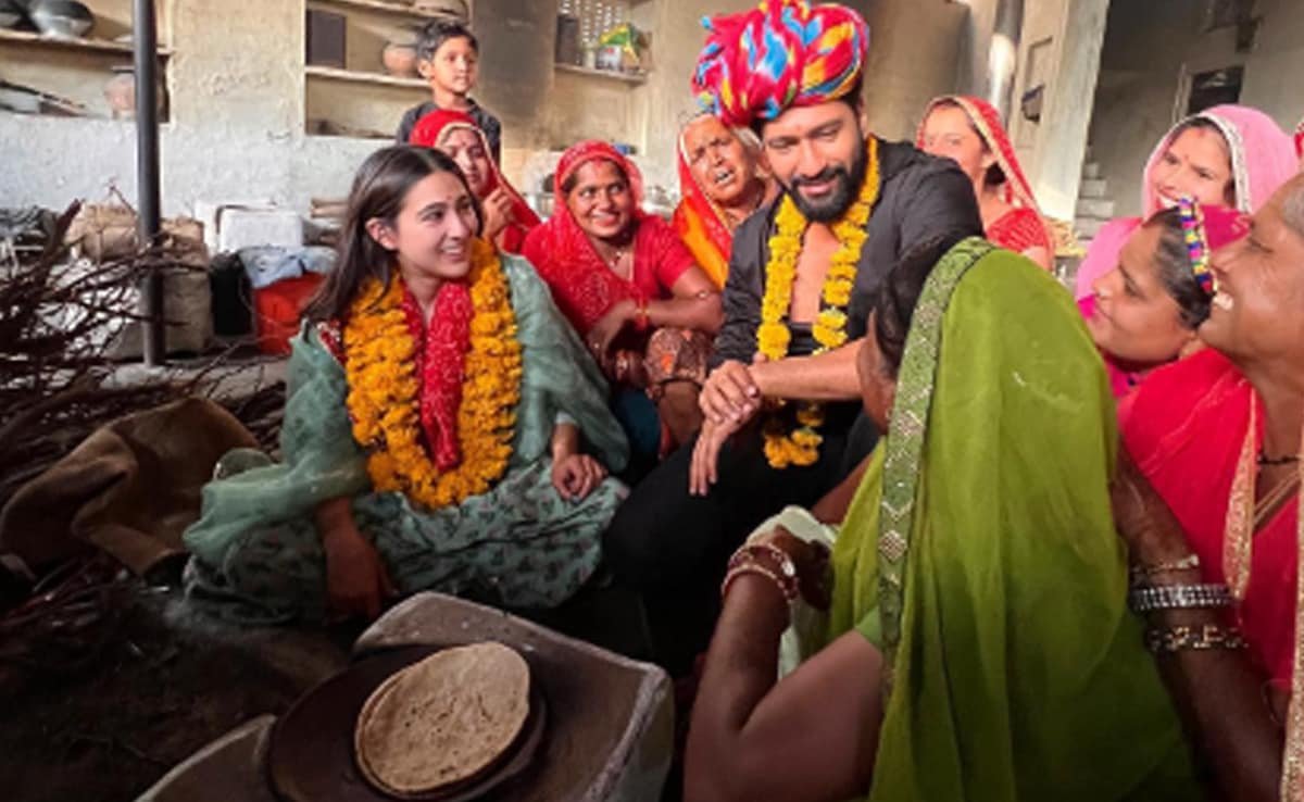 170 के संयुक्त परिवार के साथ सारा अली खान और विकी कौशल के 'गॉसिप सत्र' के अंदर