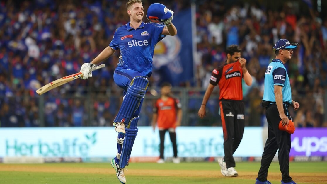 IPL 2023: कैमरून ग्रीन, रोहित शर्मा फायर अस मुंबई इंडियंस थ्रैश सनराइजर्स हैदराबाद 8 विकेट से |  क्रिकेट खबर