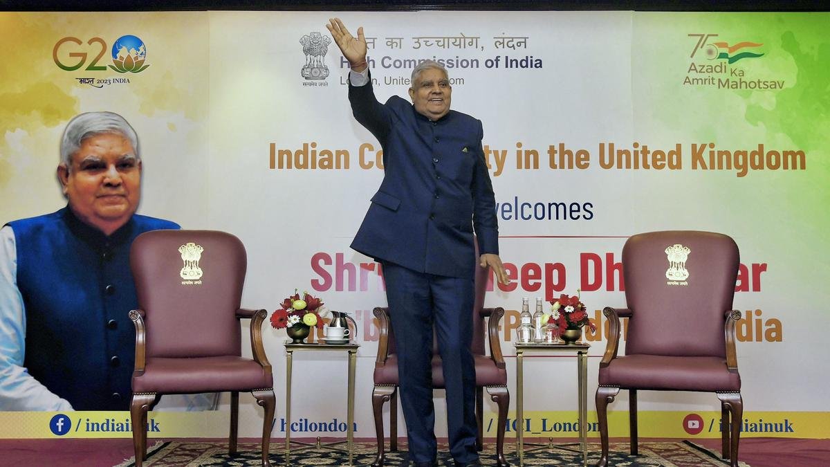 प्रवासी भारतीयों को भारत के बारे में निराधार आख्यानों का मुकाबला करना चाहिए: उपराष्ट्रपति धनखड़