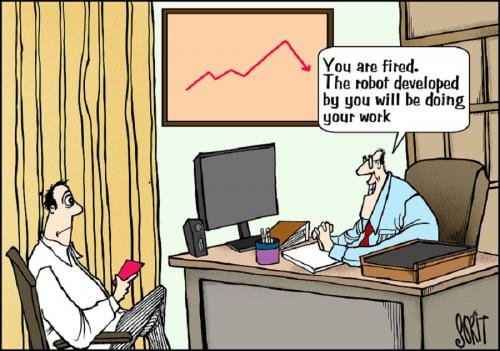 सीधे शब्दों में कहें: लोगों ने निकाल दिया, एआई ने काम पर रखा