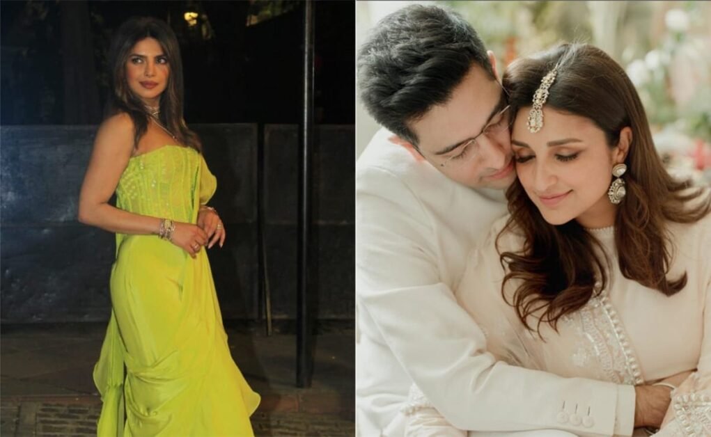 हे परिणीति चोपड़ा, चचेरी बहन प्रियंका चोपड़ा 'आपकी शादी का इंतजार नहीं कर सकती'।  आराध्य पोस्ट देखें