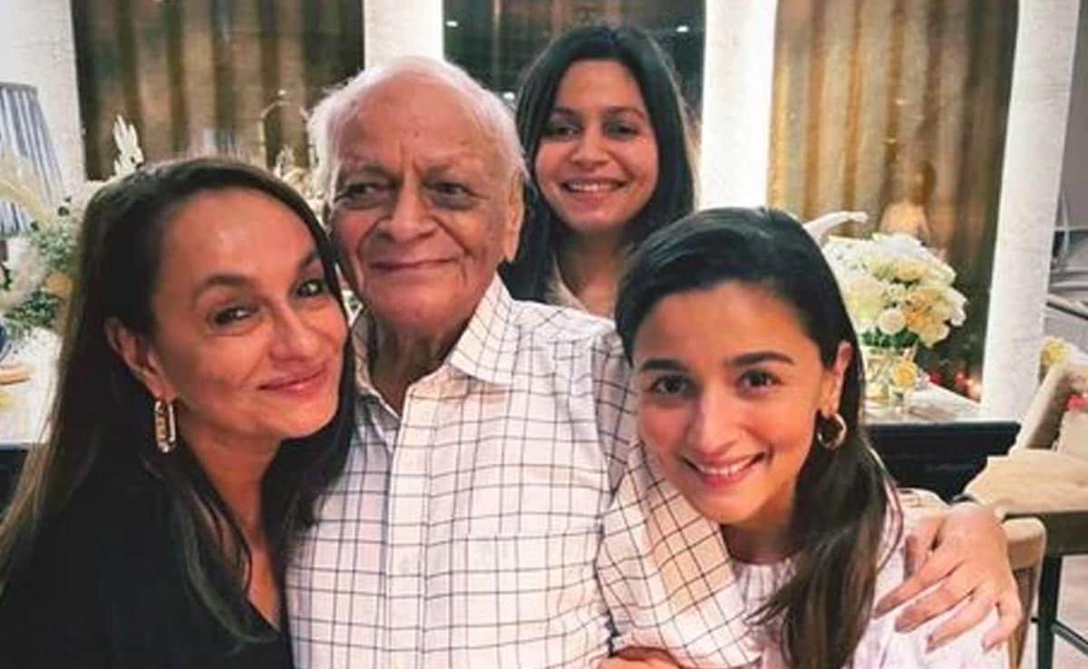 आलिया भट्ट के दादाजी का 94 साल की उम्र में निधन। अभिनेत्री की भावनात्मक श्रद्धांजलि पढ़ें