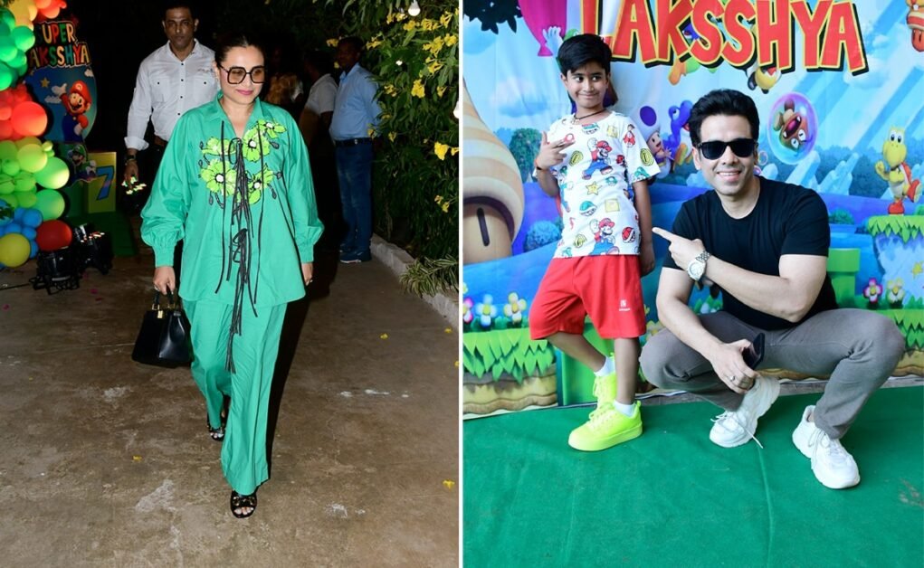 तुषार कपूर के बेटे लक्ष्य की बर्थडे पार्टी में शामिल हुए रानी मुखर्जी, जीतेंद्र और अन्य