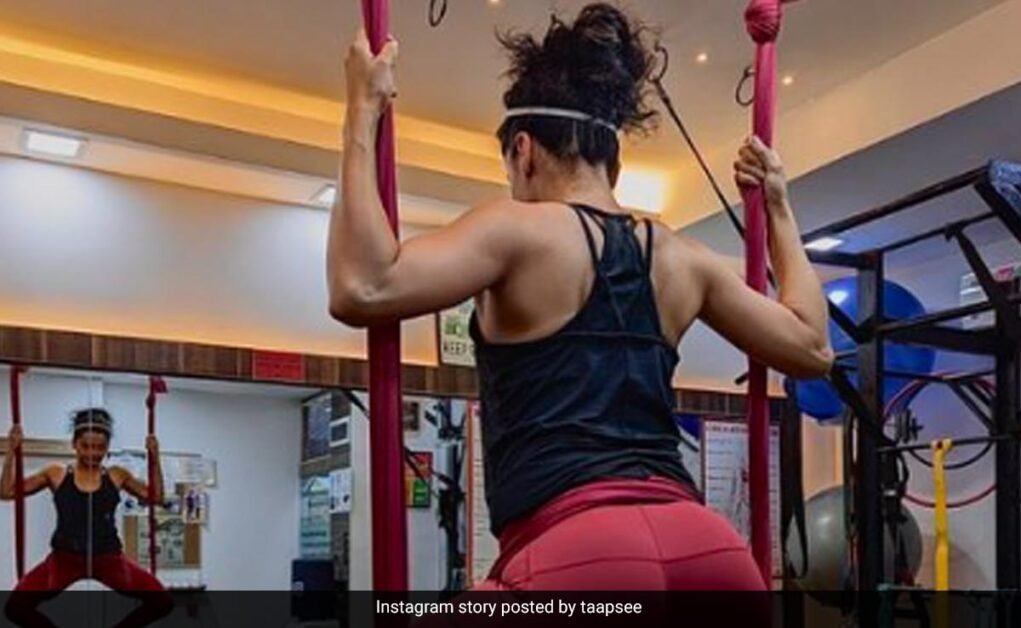 बस सुपर फिट तापसी पन्नू वही कर रही हैं जो वह सबसे अच्छा करती हैं