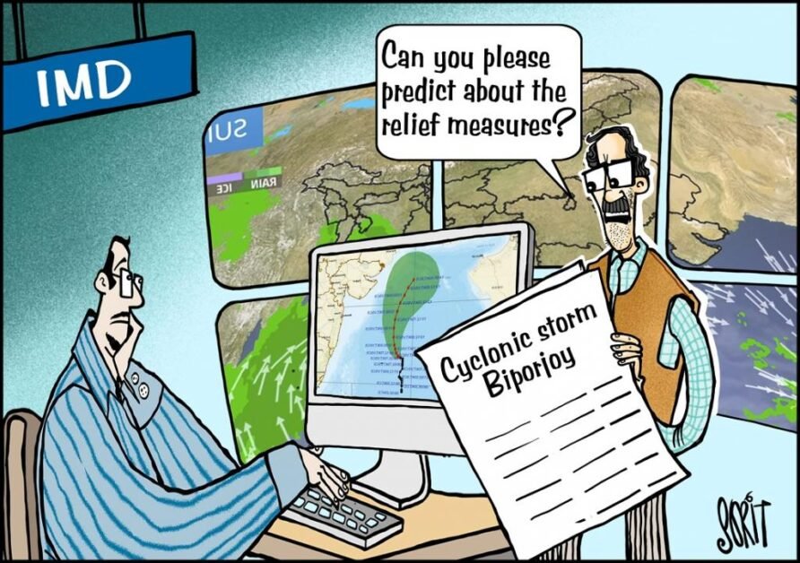 सीधे शब्दों में कहें: चक्रवात बिपोरजॉय