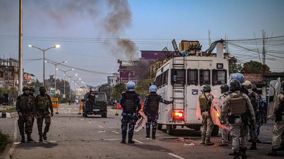 CRPF discusses evolving law and order situation in wake of Manipur crisis 