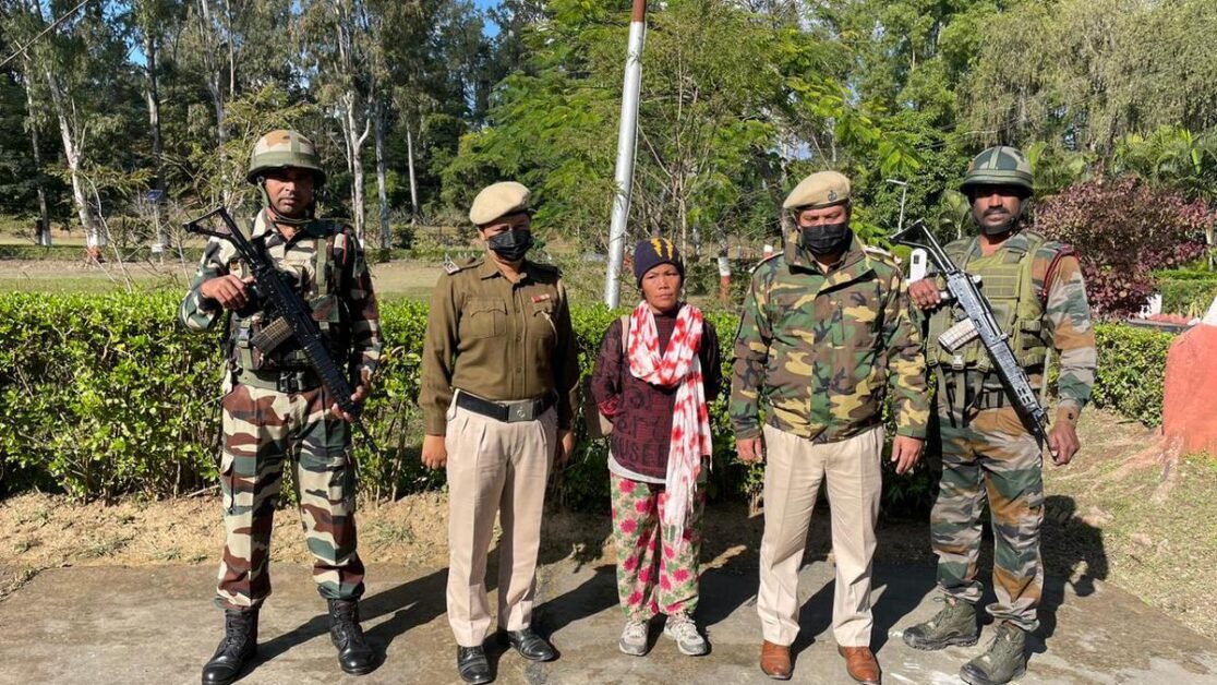 इंफाल के नागरिकों ने कुकी महिला की सुरक्षा सुनिश्चित की