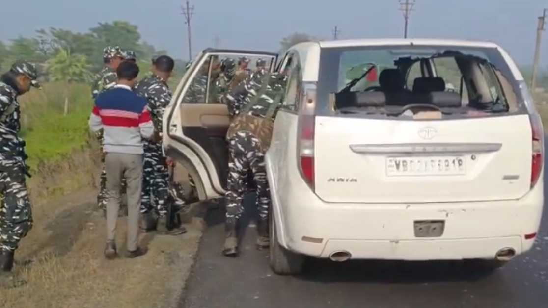पश्चिम बंगाल राशन घोटाला |  संदेशखाली में तृणमूल नेता के घर पर छापेमारी के दौरान ईडी अधिकारियों पर हमला हुआ