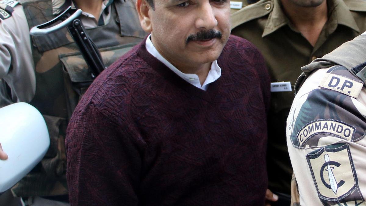 राज्यसभा पुनर्नामांकन |  जेल में बंद आप नेता संजय सिंह को दस्तावेजों पर हस्ताक्षर करने की अनुमति दी गई