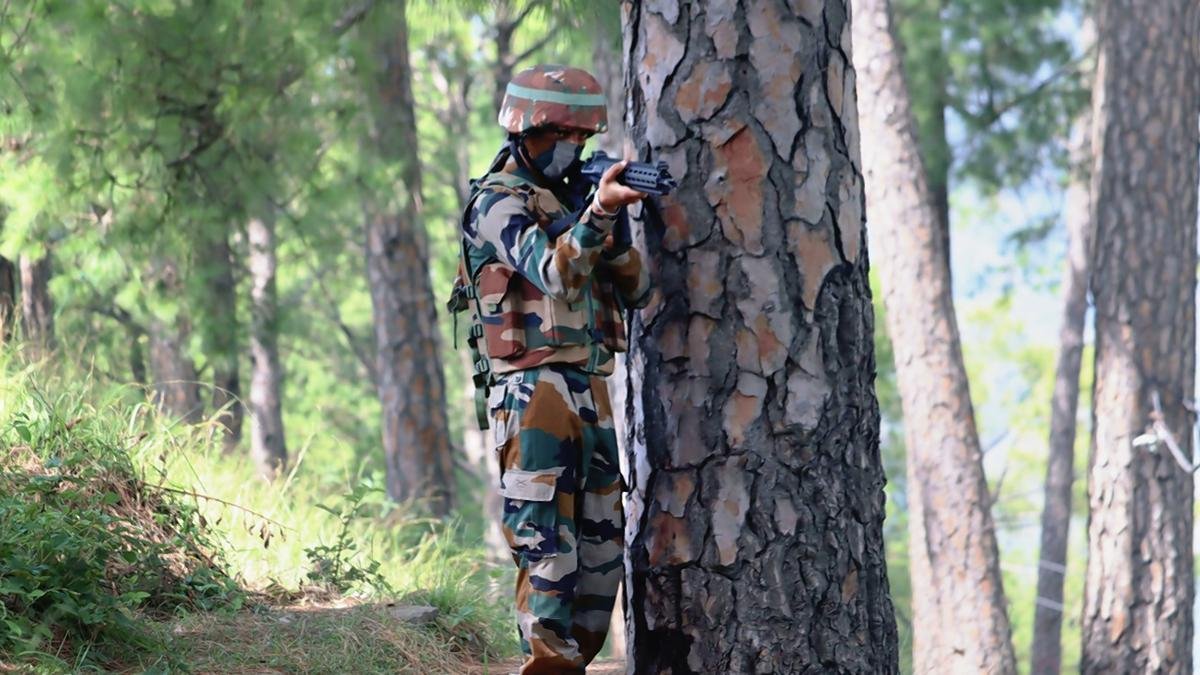 जम्मू-कश्मीर के पुंछ में सेना ने पाकिस्तानी ड्रोन पर फायरिंग की