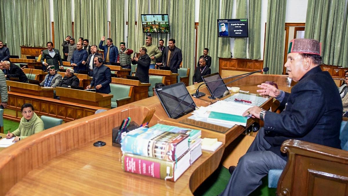 हिमाचल प्रदेश राजनीतिक संकट |  बीजेपी के पक्ष में क्रॉस वोटिंग करने वाले छह कांग्रेस विधायकों को अयोग्य घोषित कर दिया गया