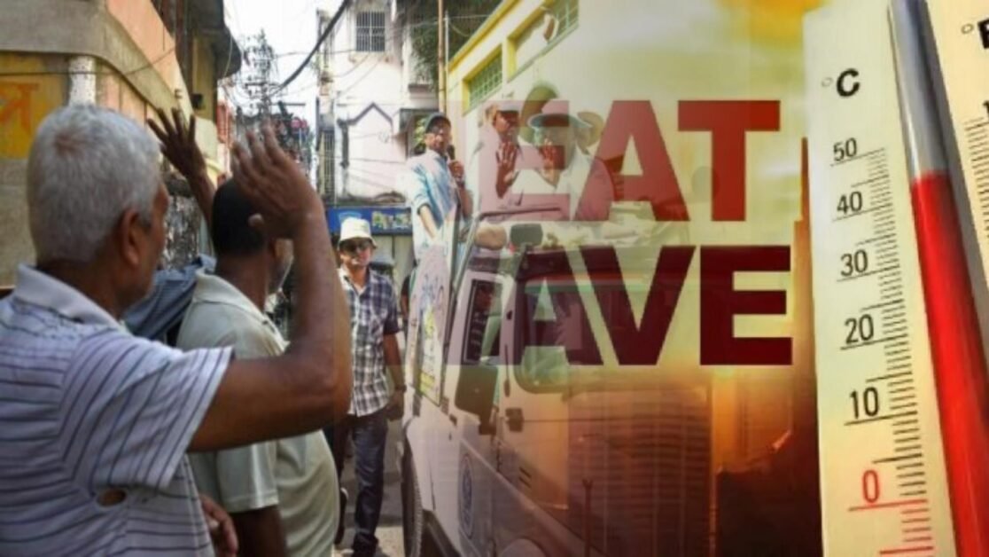 पश्चिम बंगाल में, उम्मीदवार प्रचार अभियान के दौरान रिकॉर्ड तोड़ तापमान से जूझ रहे हैं