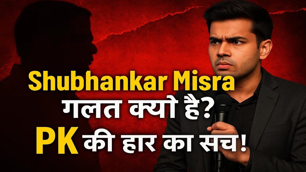 Shubhankar Mishra गलत हैं! बिहारी जातिवादी नहीं — PK खुद अपनी बात से मुकर गए | Aware News 24