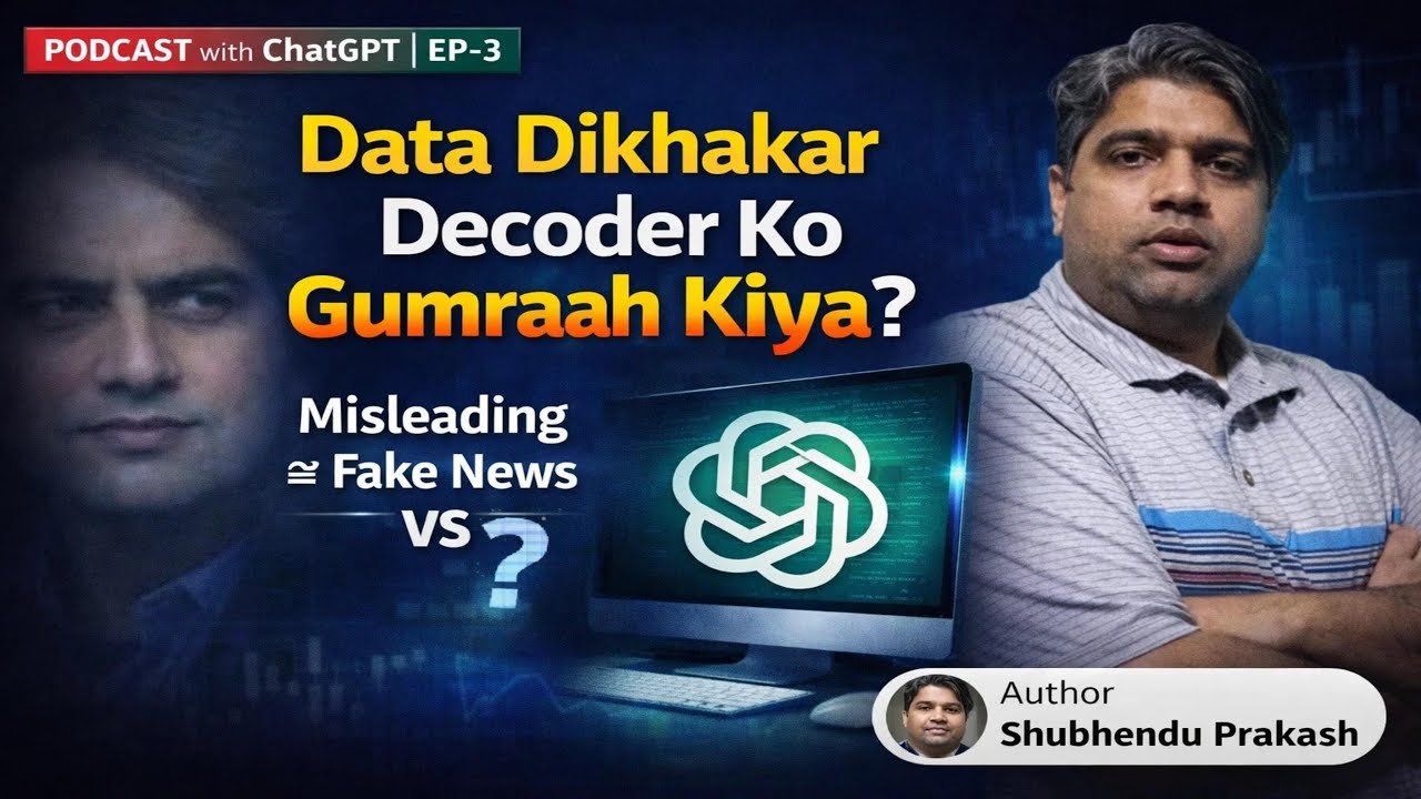 Data Dikhakar Decoder Ko Gumraah Kiya? | Podcast with ChatGPT EP-3